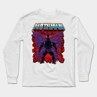 Mothman as an 80s Action Figure Long Sleeve T-Shirt